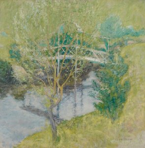 El puente blanco de John Henry Twachtman